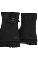 Women's Black Leather Boots | Derimod