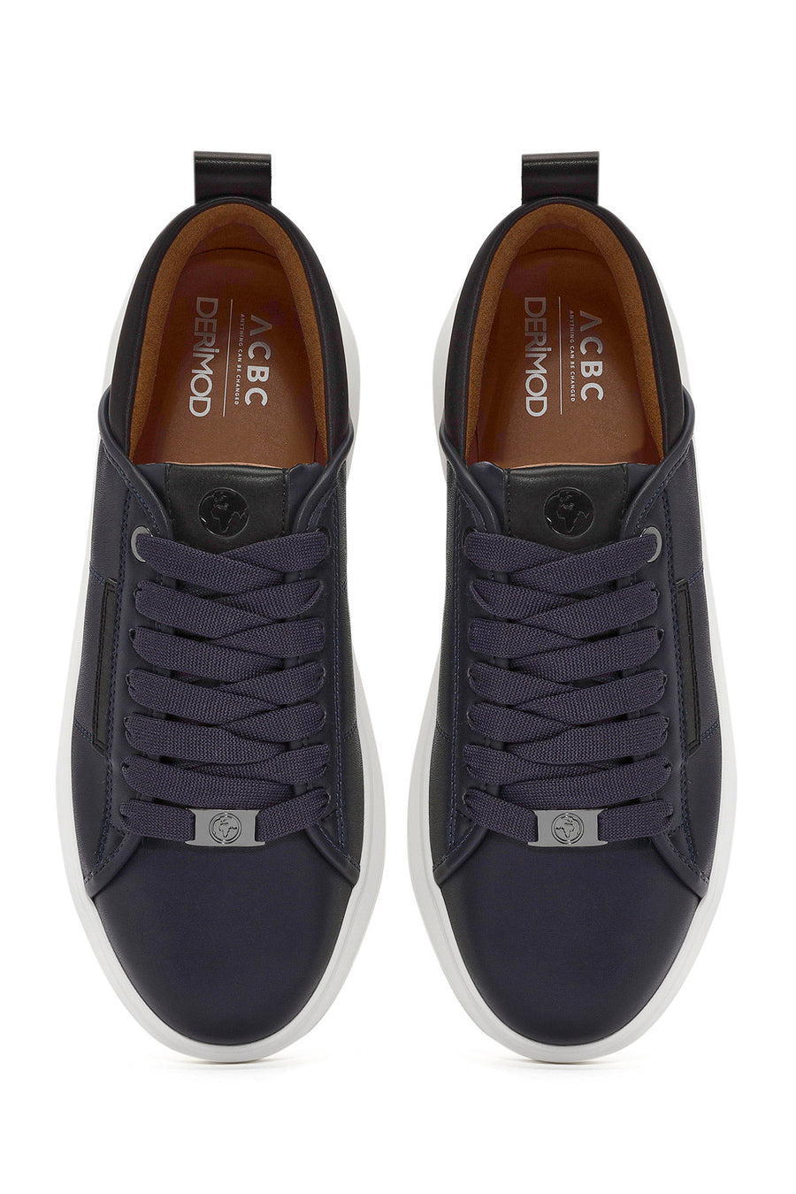 ACBC x Derimod Erkek Lacivert Bağcıklı Sneaker