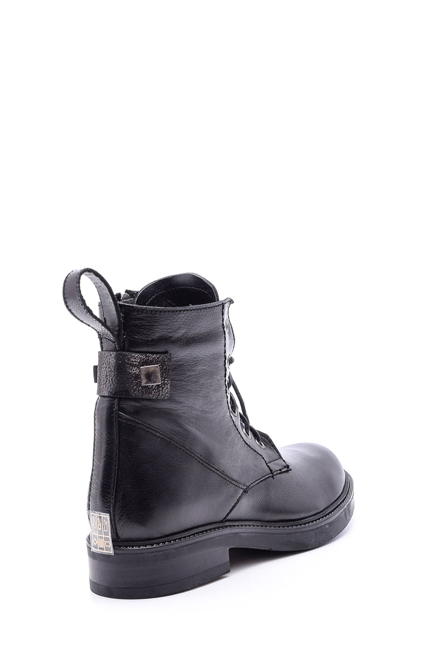 Women's Lace-Up Leather Boots