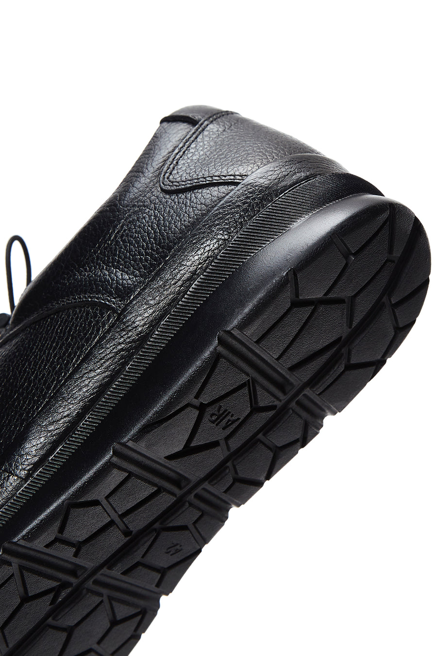 Erkek Siyah Deri Casual Sneaker