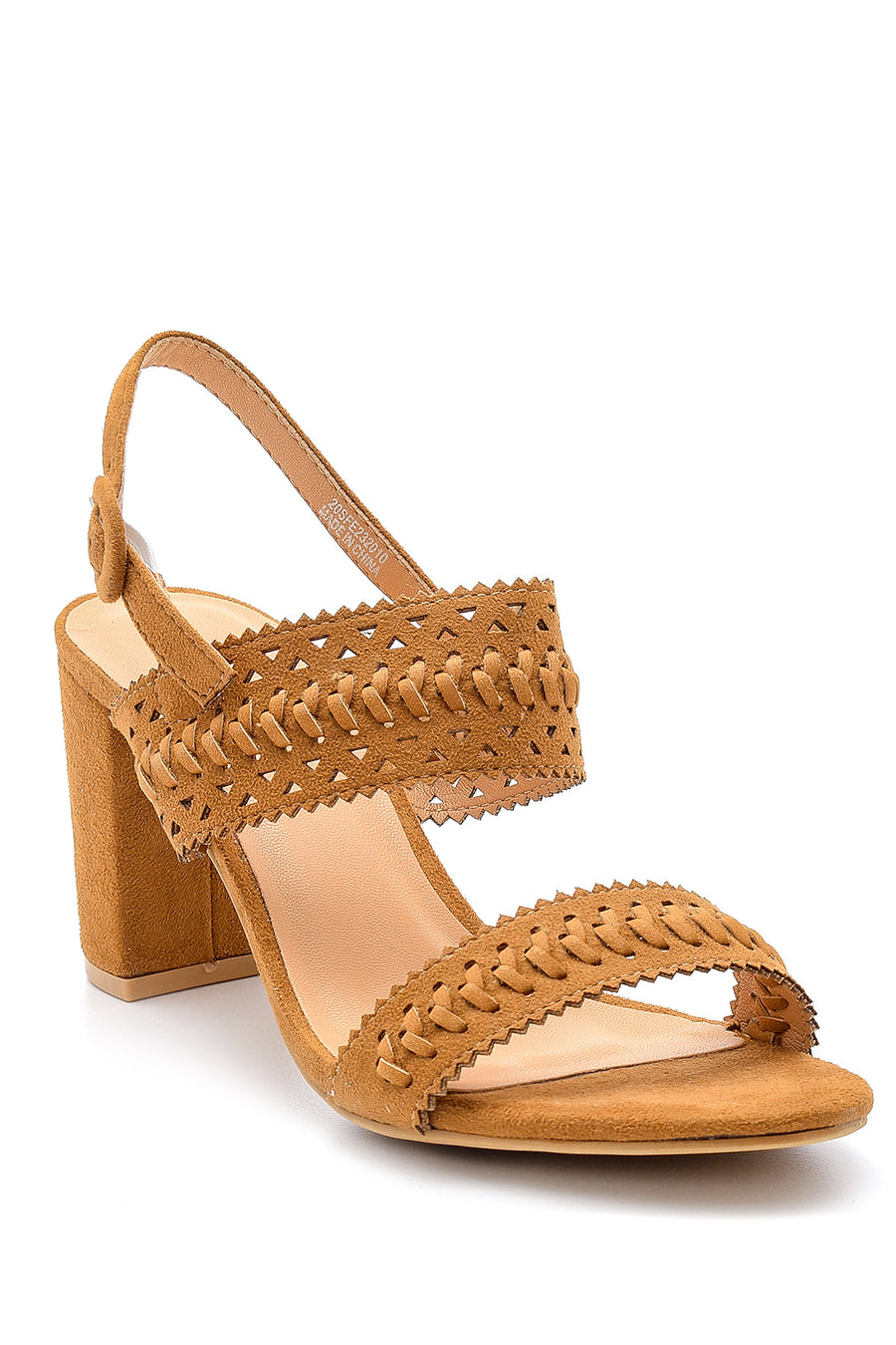 Women's Suede Heeled Sandals