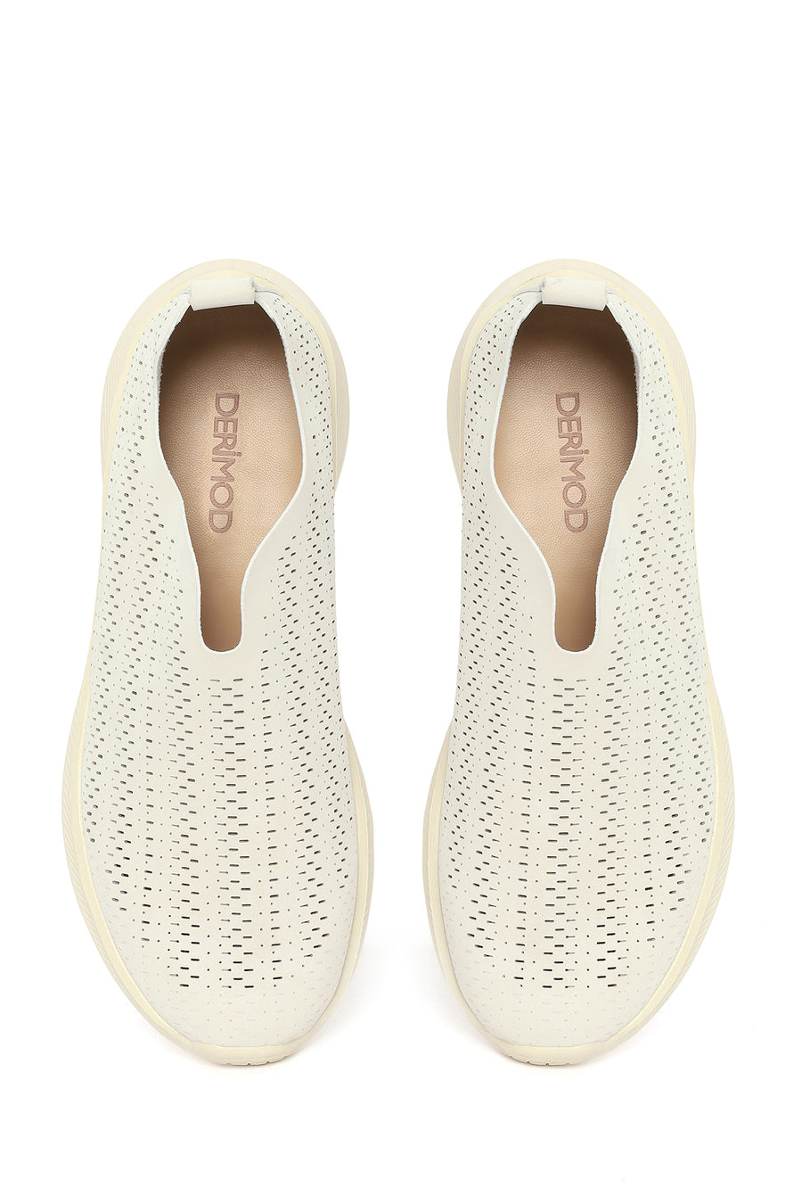 Women's Cream Suede Comfort Shoes