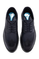 Men's Navy Blue Leather Classic Shoes | Derimod