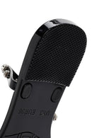 Women's Black Jelly Stone-Embellished Slippers | Derimod