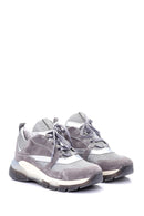Women's Suede Sneaker | Derimod