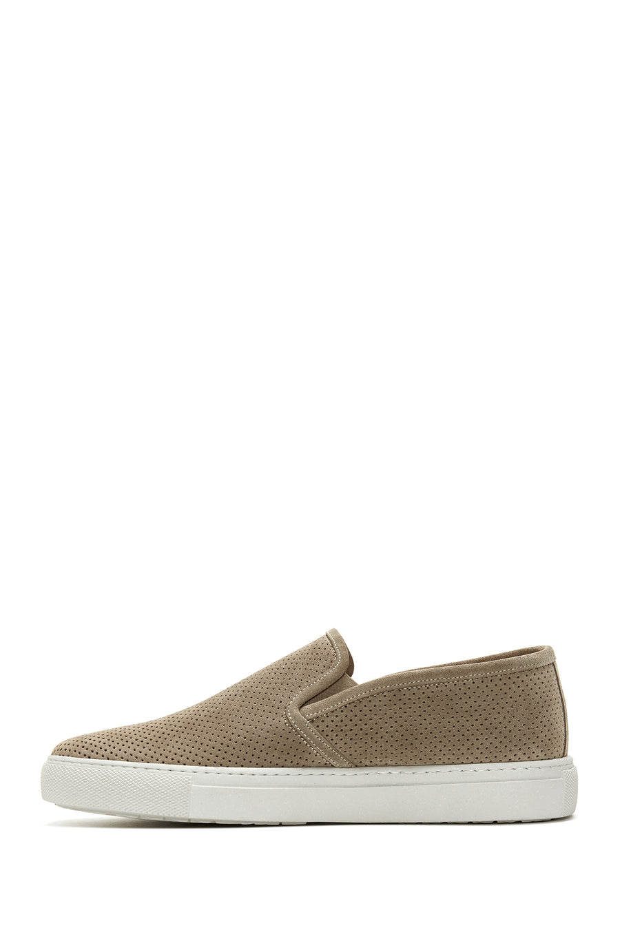 Erkek Vizon Süet Deri Spor Loafer