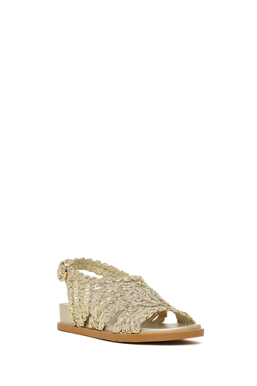 Woman Gold Metallic Sandal