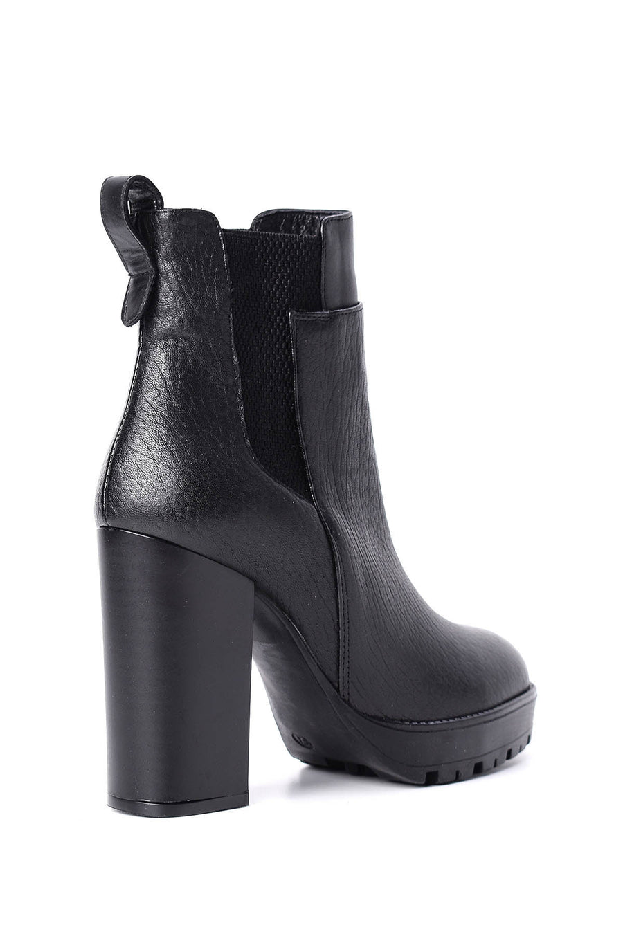Women's Heeled Leather Boots