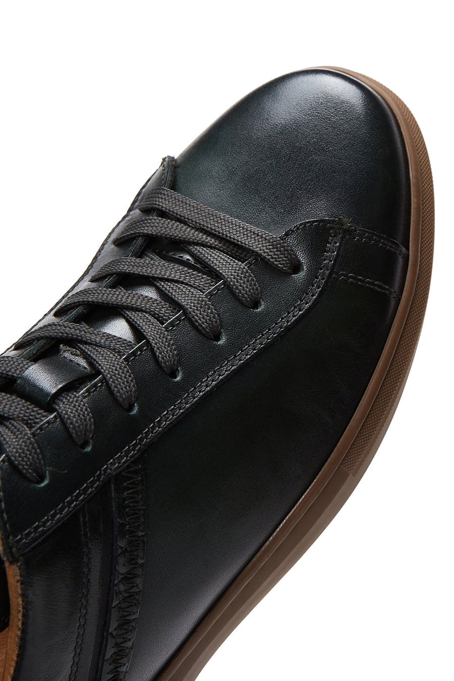 Men's Green Leather Sneaker