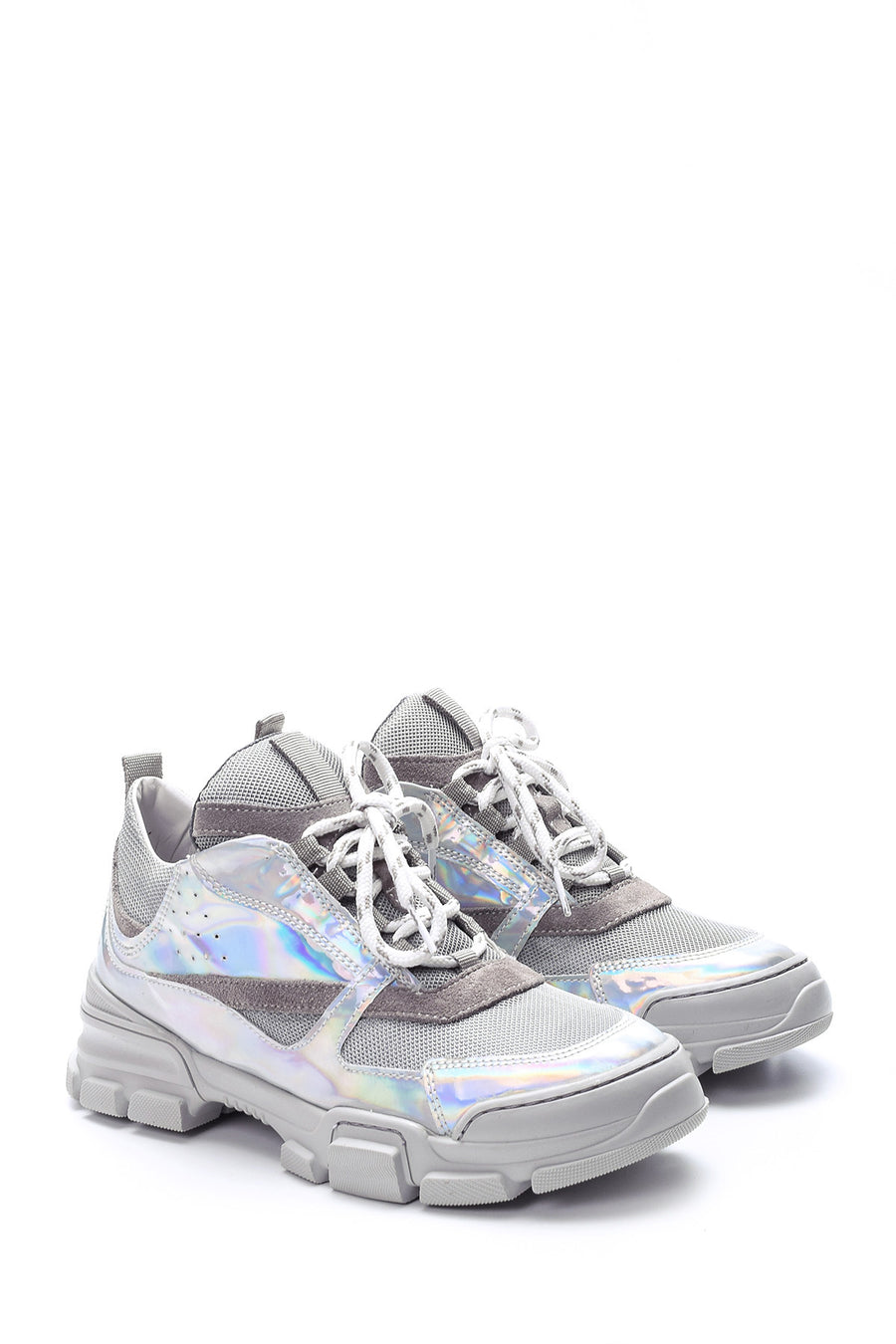 Kadın Parlak Sneaker