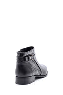 Women's Crocodile Detailed Leather Boots | Derimod