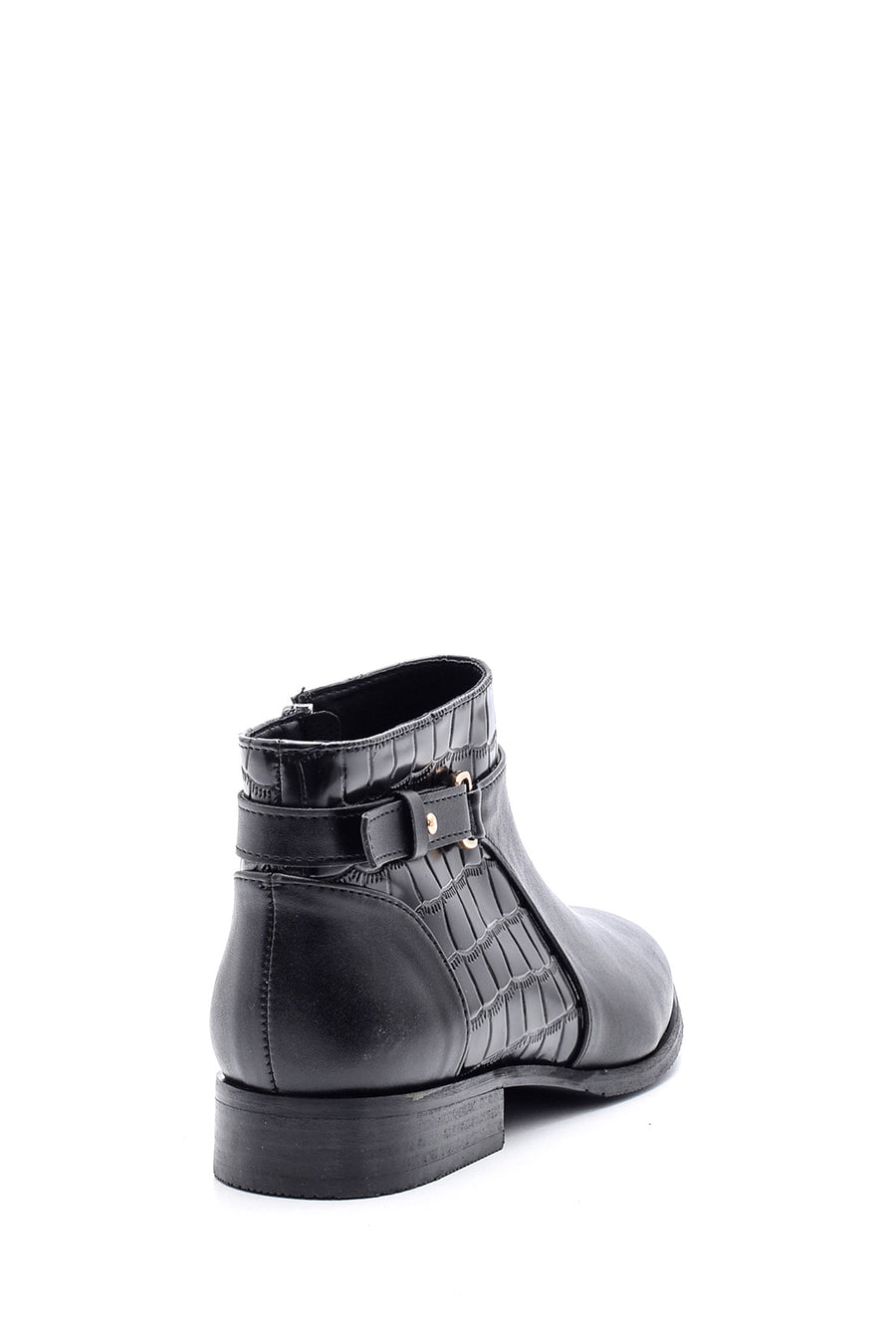 Women's Crocodile Detailed Leather Boots