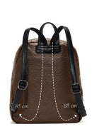 Women's Tan Casual Backpack | Derimod