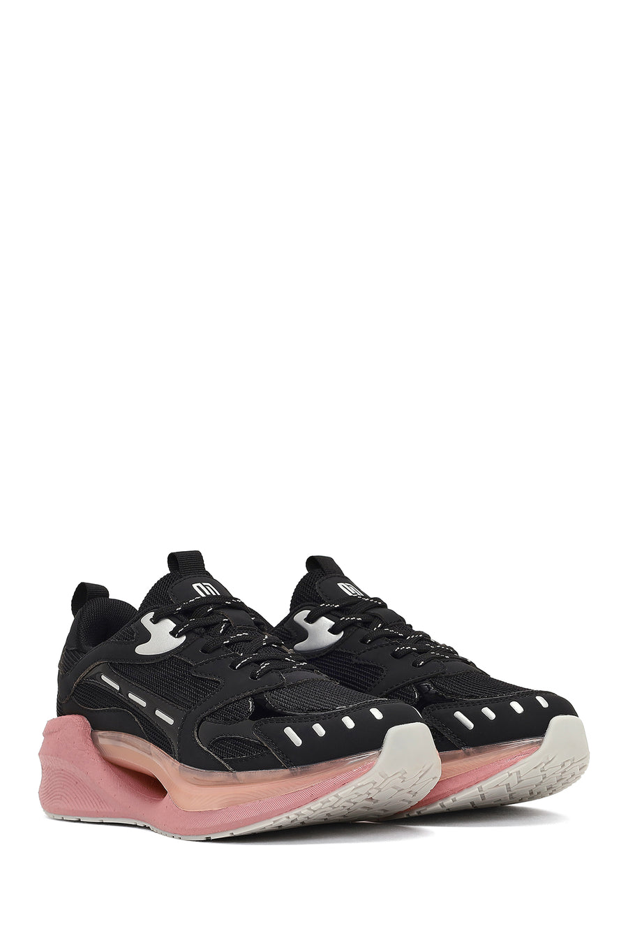 Derimod Studio Women's Black Lace-Up Thick-Soled Sneaker