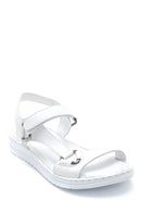 Women's Comfort Leather Sandals | Derimod