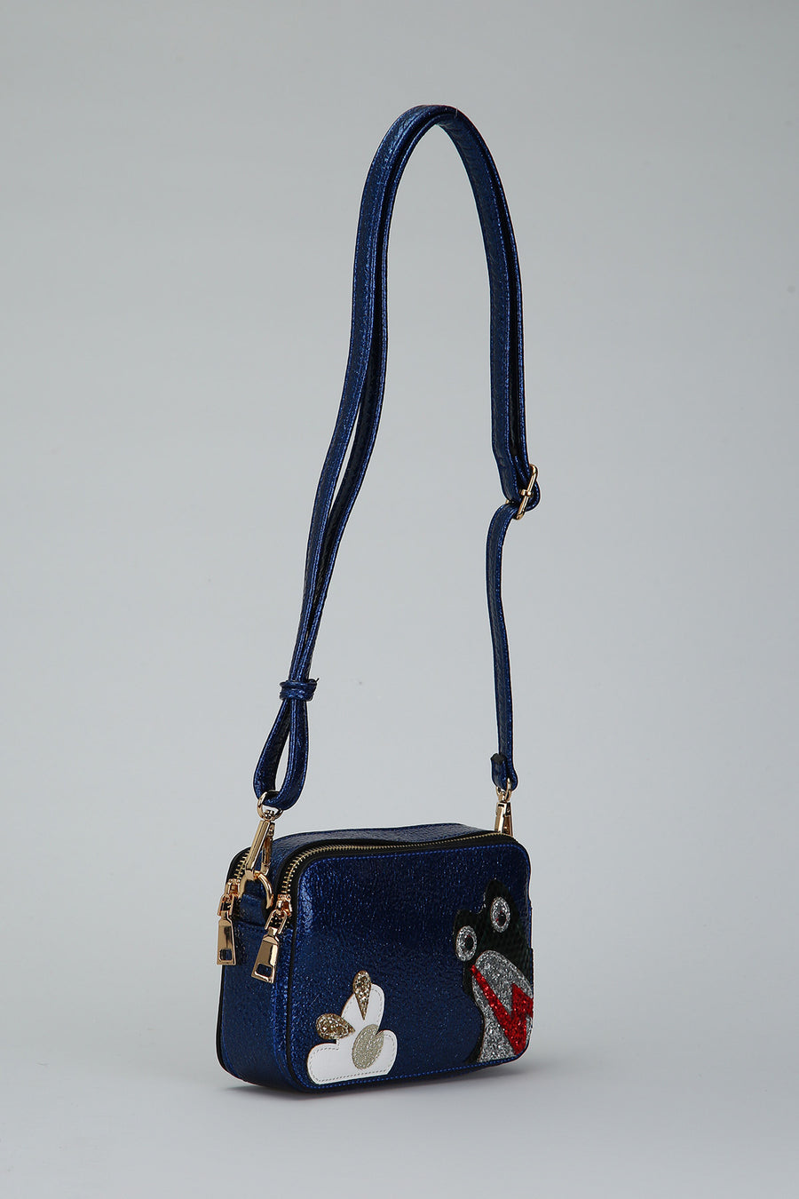 Printed Blue Women's Crossbody Bag