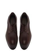 Men's Brown Laced Leather Classic Shoes | Derimod