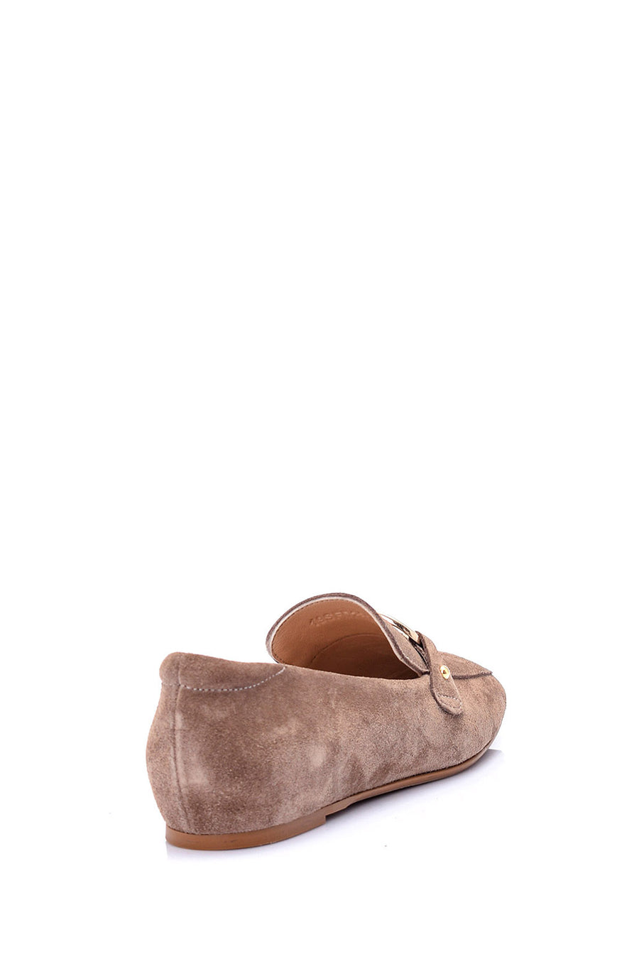 Women's Suede Buckle Loafer