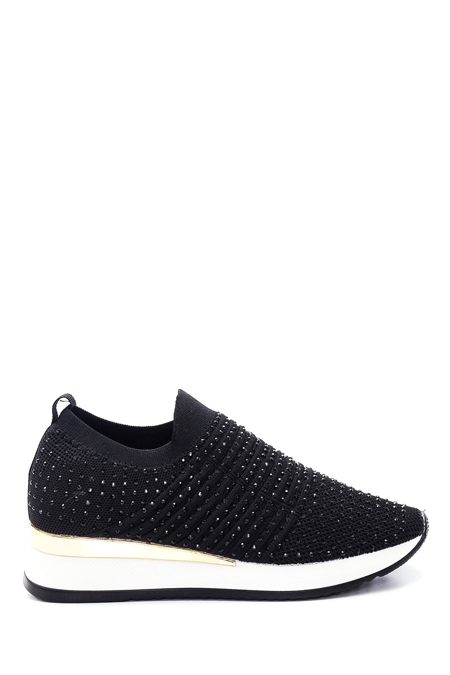 Kadın Siyah Taşlı Sneaker 22SFD43036F | Derimod