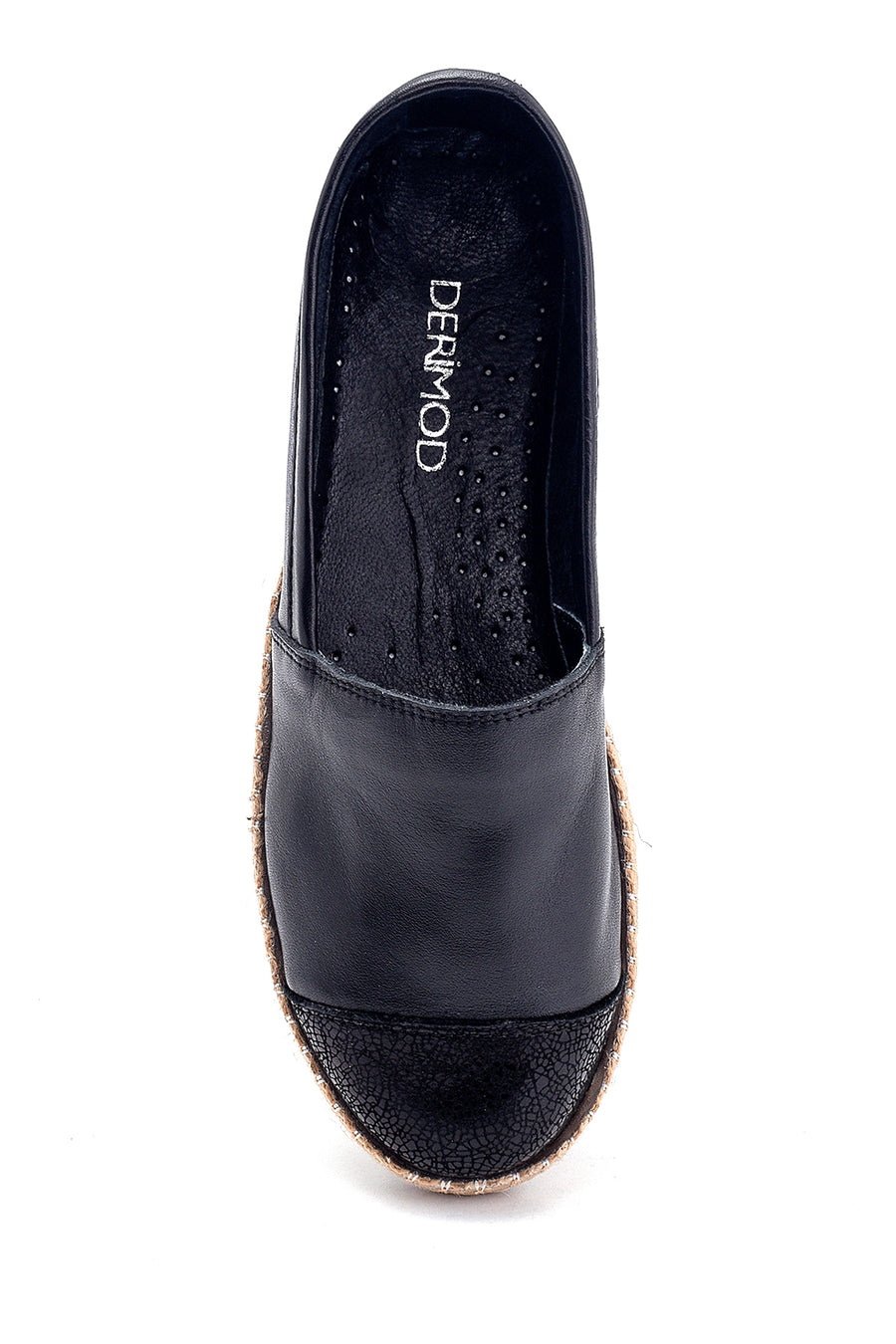 Women's Leather Espadrilles