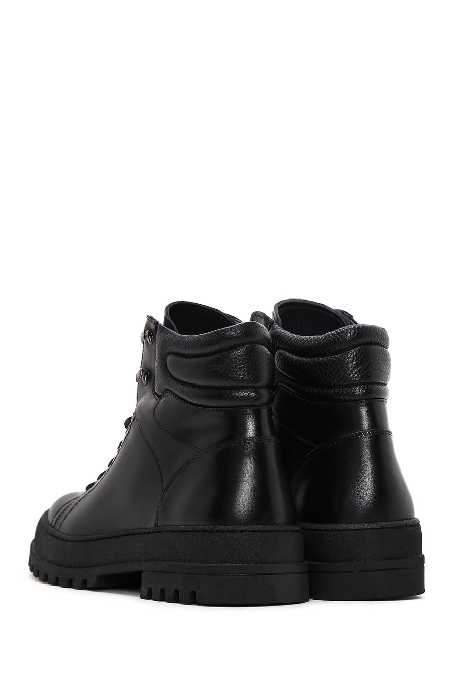 Men's Black Leather Boots