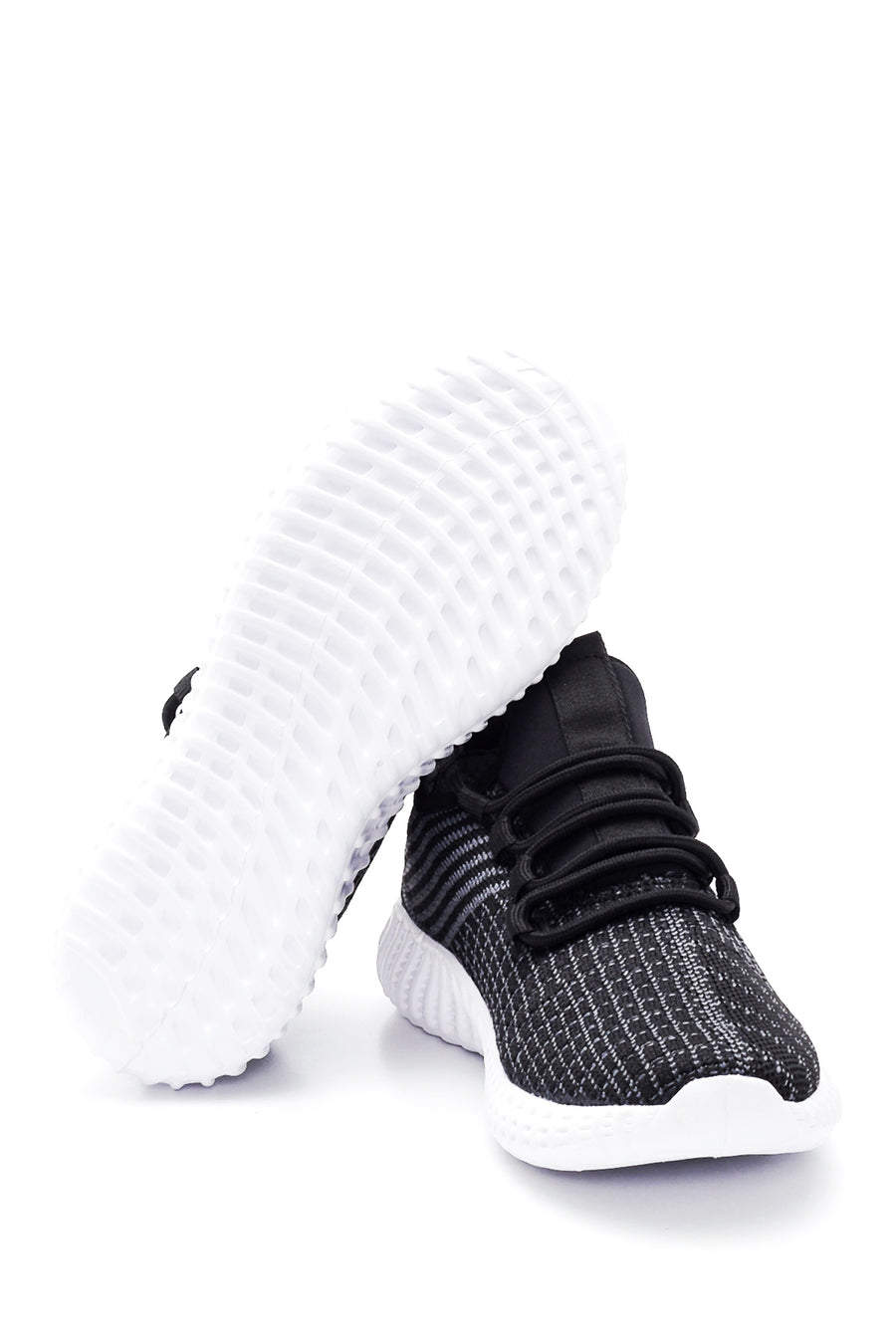Kadın Siyah Desenli Sneaker