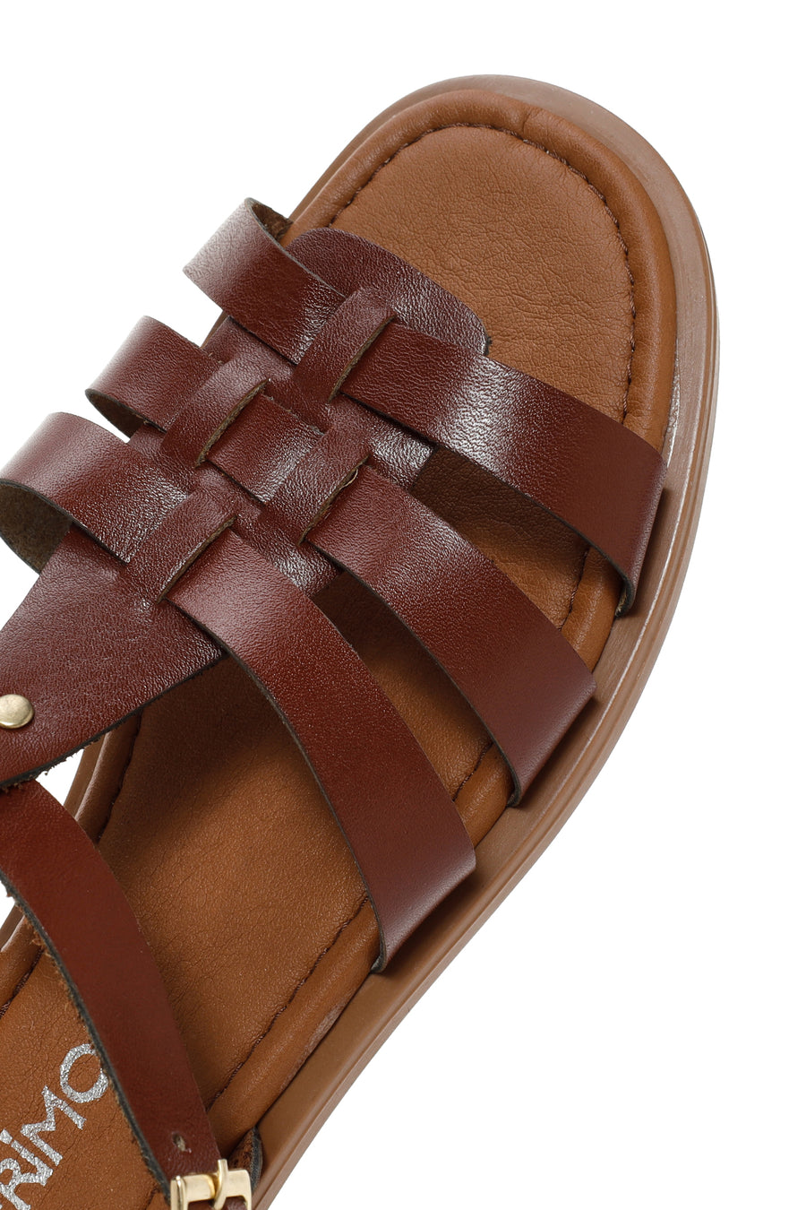 Women's Brown Leather Bodrum Sandals