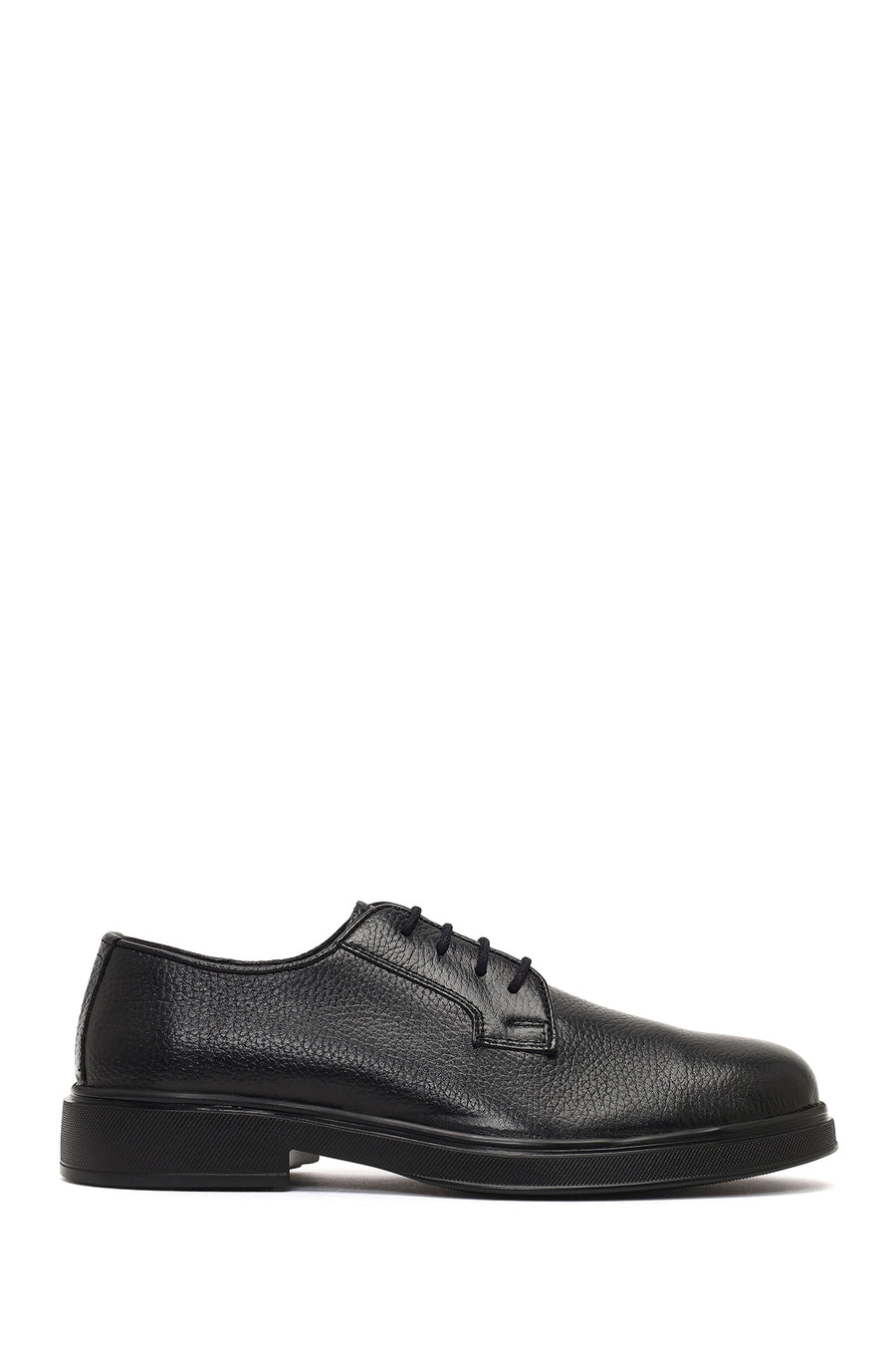 Men's Black Lace-Up Leather Casual Shoes 25WFD7604FT | Derimod