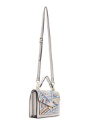 Women's Multi-Colored Printed Long Strap Shoulder Bag | Derimod