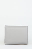 Women's Gray Faux Leather Wallet | Derimod