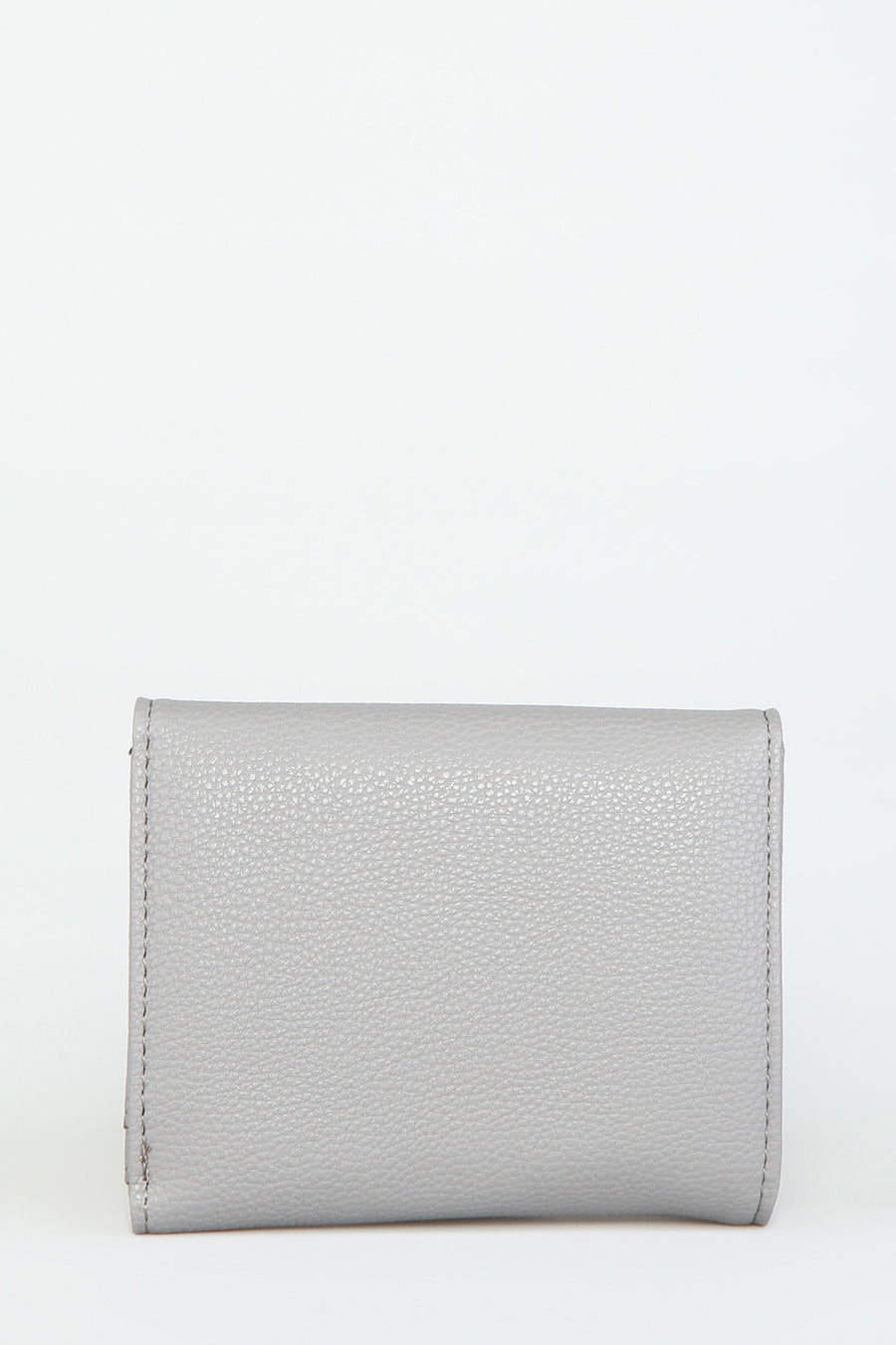 Women's Gray Faux Leather Wallet