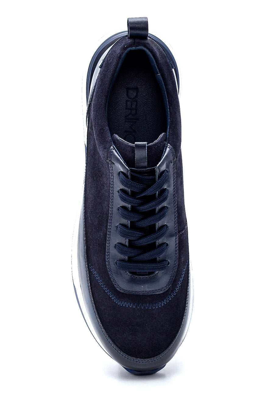 Men's Leather Suede Detailed Sneaker