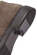 Male Mink Lace-up Suede Boots | Derimod