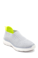 Kadın Gri Neon Detaylı Sneaker | Derimod