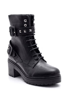 Women's Accessory Detailed Heeled Boots | Derimod
