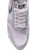 Women's Silver Detailed Sneaker | Derimod