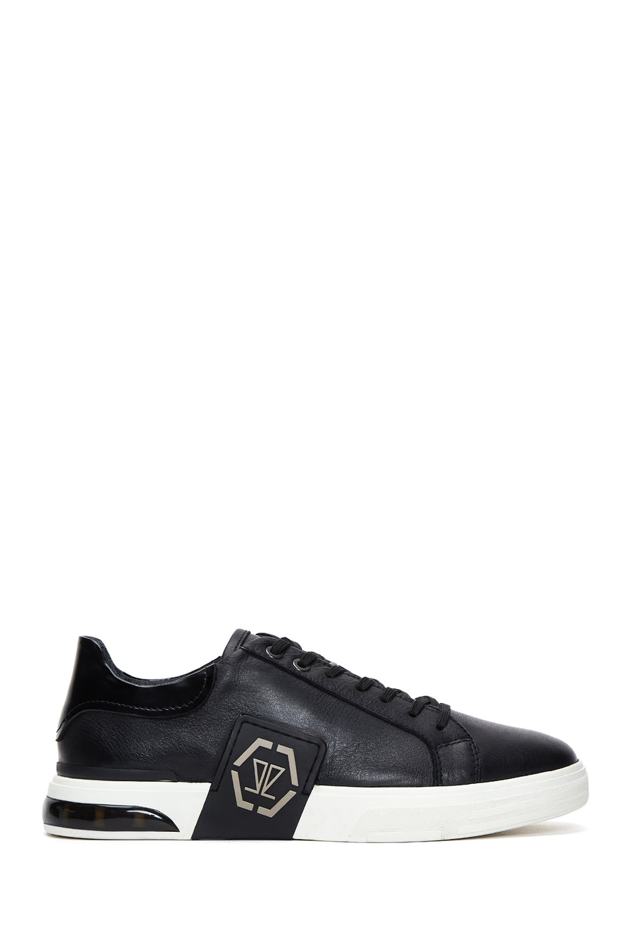 Erkek Siyah Deri Sneaker 23WFD620918 | Derimod
