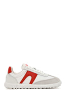 Camper Women's White Pelotas XLite Lace-Up Leather Sneaker | Derimod