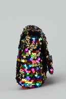 Colorful Sequin Women's Clutch Bag | Derimod