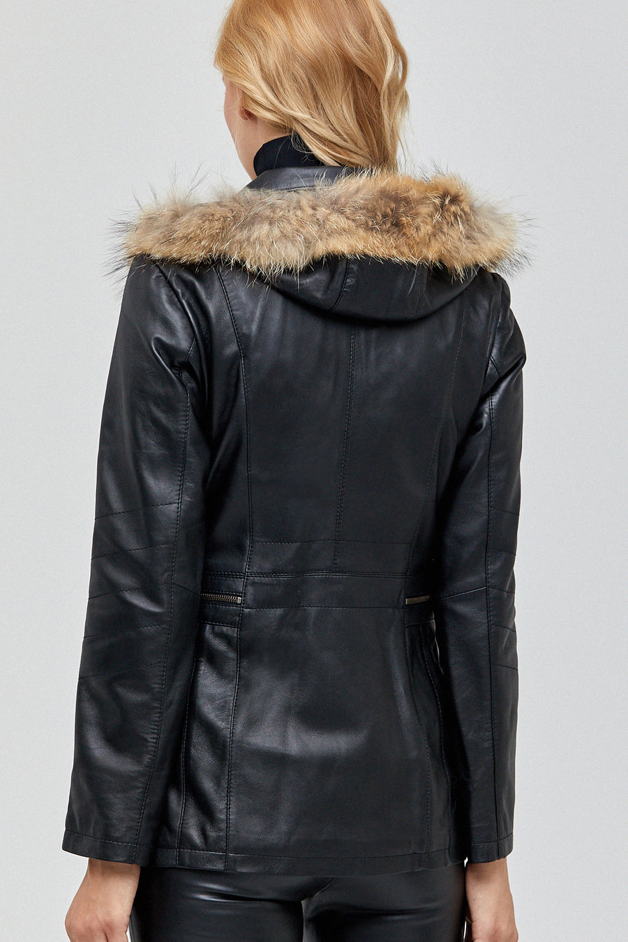 Haitian Women's Leather Jacket