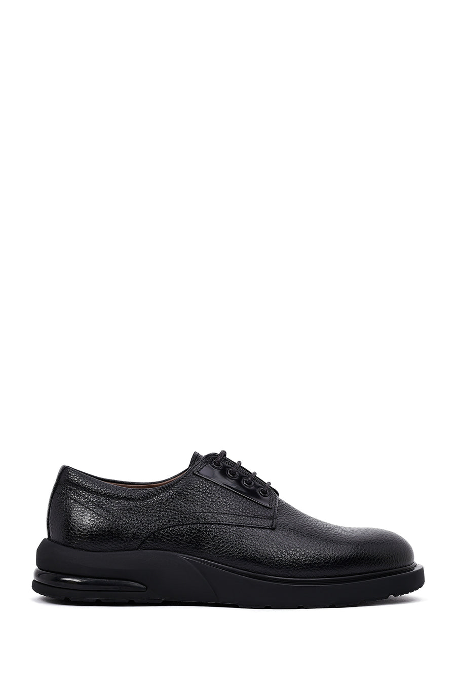 Men's Black Lace Up Leather Casual Shoes 25WFD6044FT | Derimod