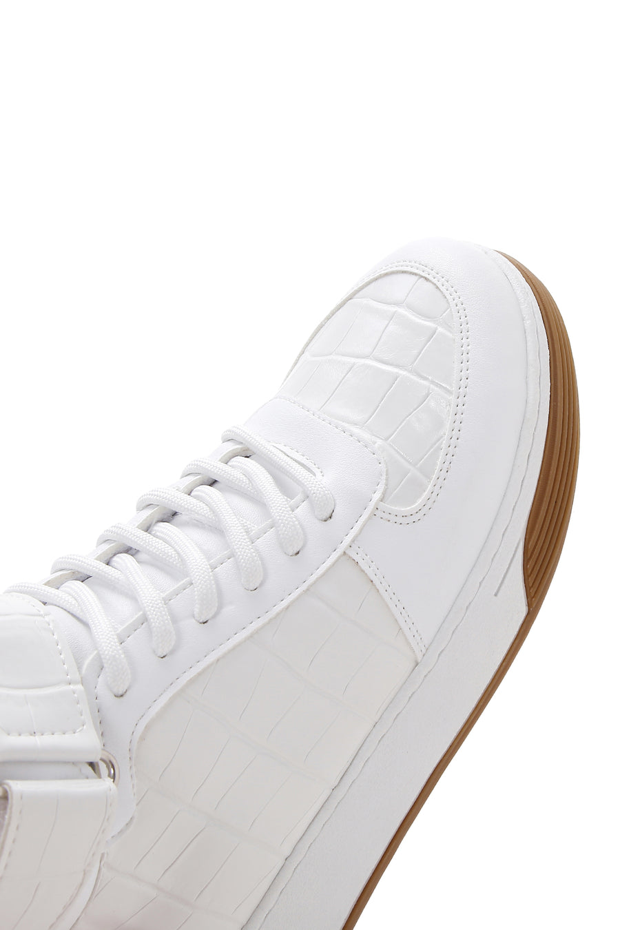 Women's White High Top Sneaker