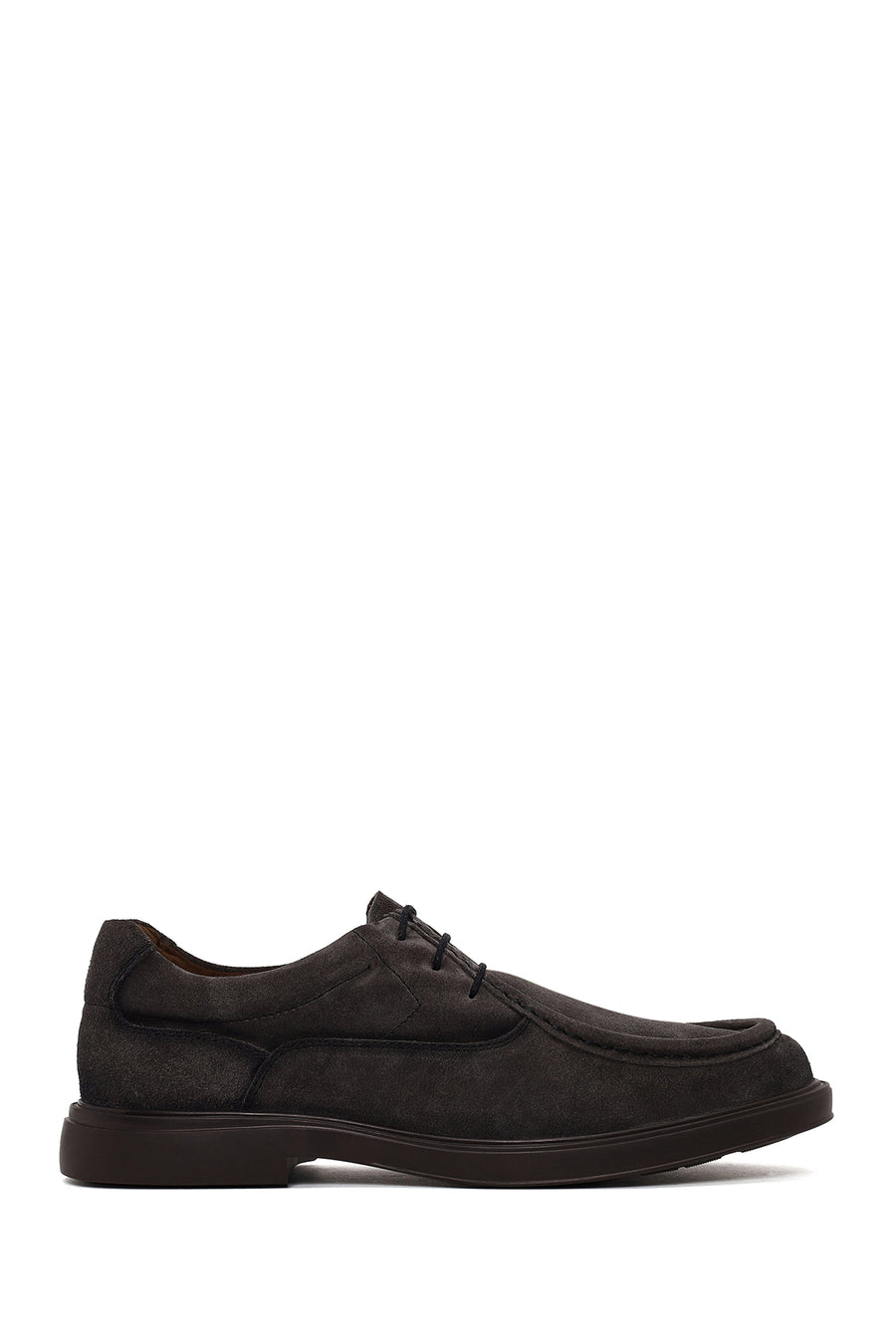 Male Anthracite Lace-up Suede Casual Shoes WM750015DS | Derimod