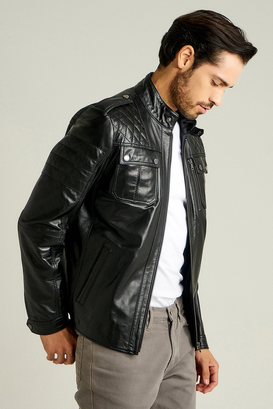 Turner Men's Leather Jacket