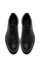 Men's Black Laced Leather Classic Shoes | Derimod