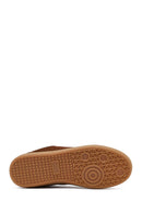 Derimod Studio Women's Brown Lace-up Suede Sneaker | Derimod