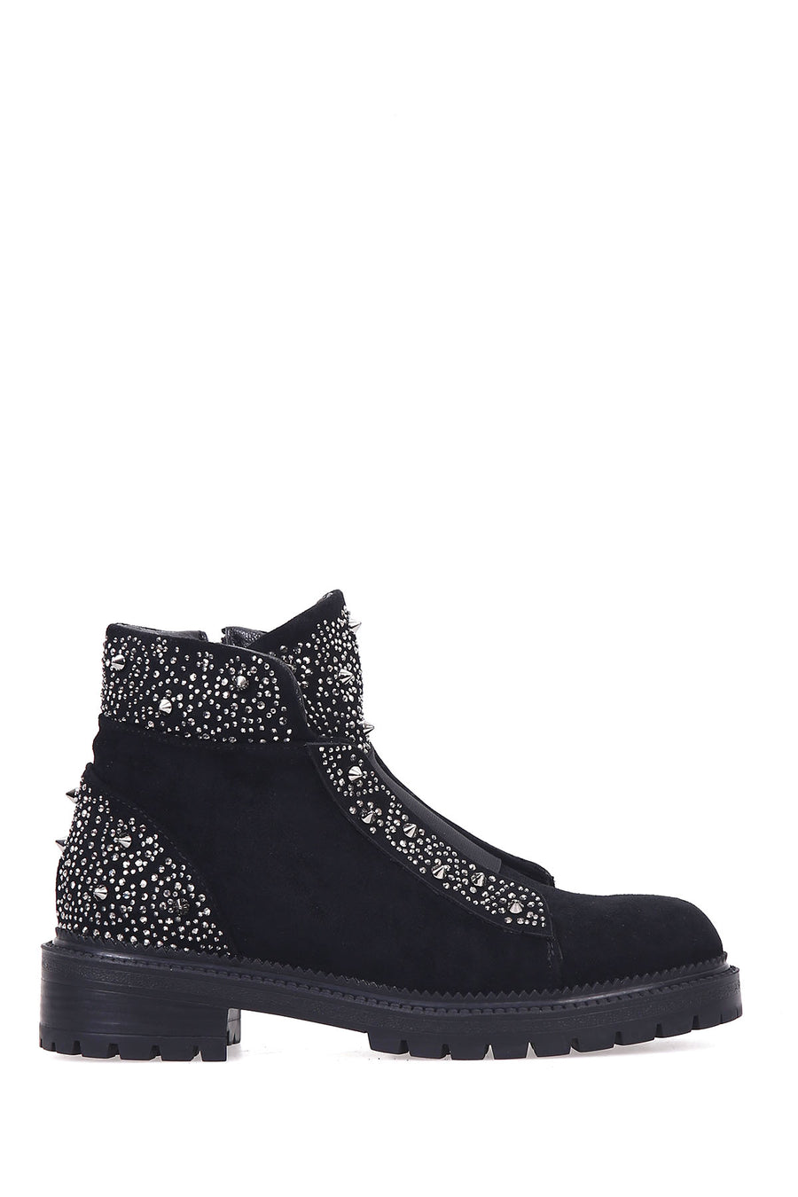 Women's Stone Suede Boots 18WFE113410 | Derimod