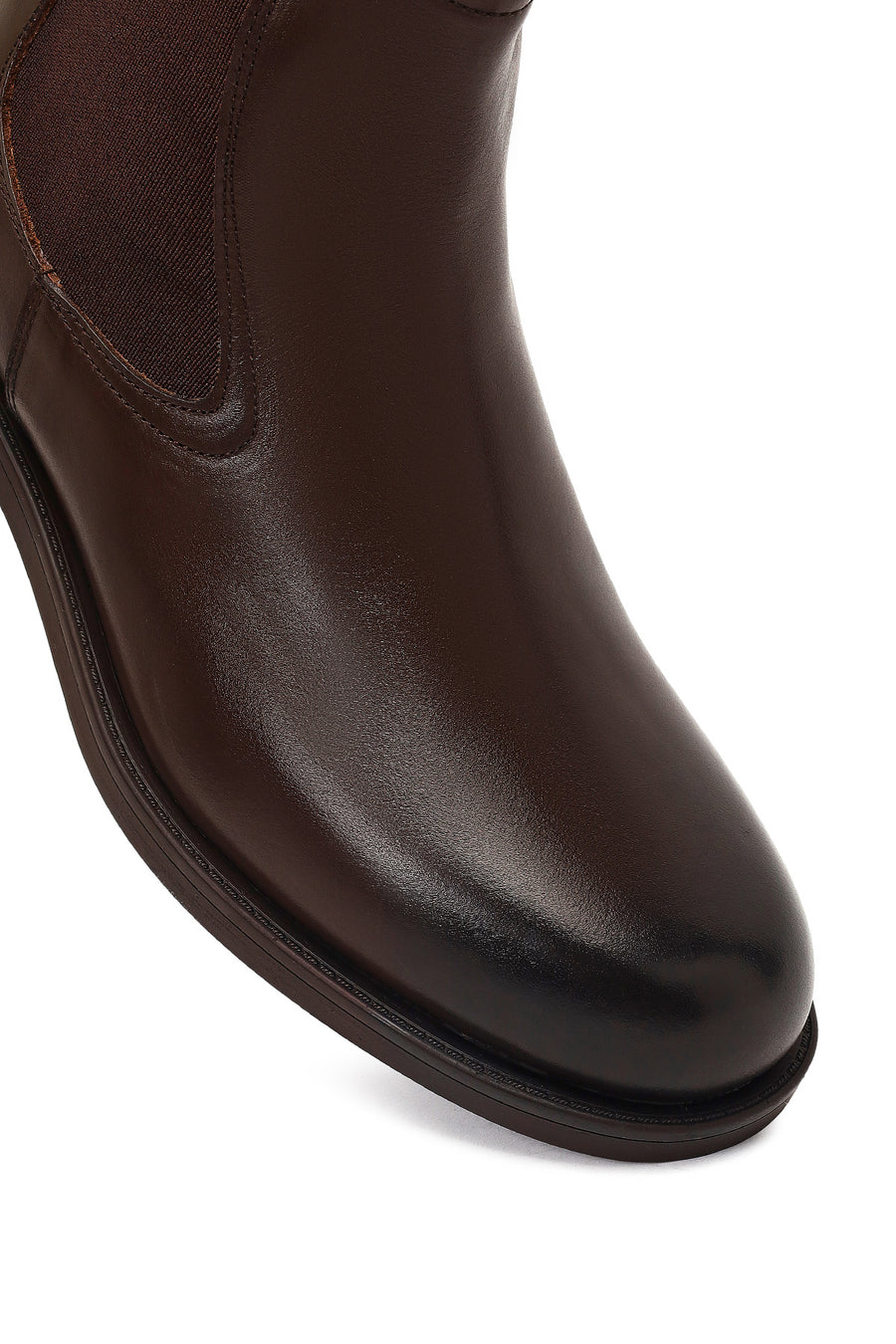Men's Brown Leather Chelsea Boot