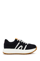 Camper Women's Black Pelotas Athens Lace-Up Sneakers | Derimod
