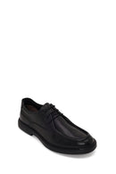 Male Black Lace-Up Leather Casual Shoes | Derimod